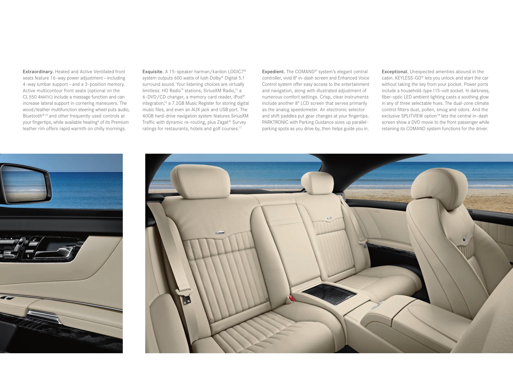 2013 Mercedes-Benz CL-Class Brochure Page 15